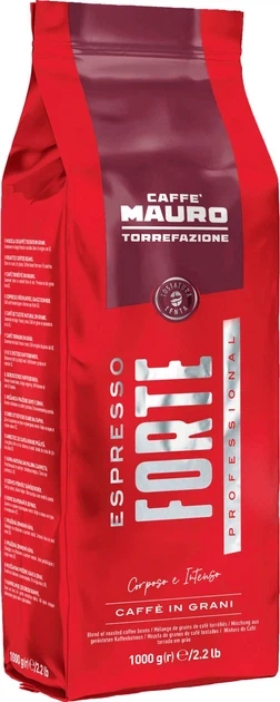 Кава в зернах Caffè Mauro Espresso Forte 1 кг - Фото 1 Кава в зернах Caffè Mauro Espresso Forte 1 кг - изображение 1