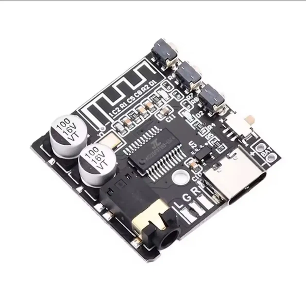 Bluetooth 5.0 стерео аудіомодуль VHM-314 V2.0, Bluetooth-приймач - Фото 1 Bluetooth 5.0 стерео аудіомодуль VHM-314 V2.0, Bluetooth-приймач - зображення 1