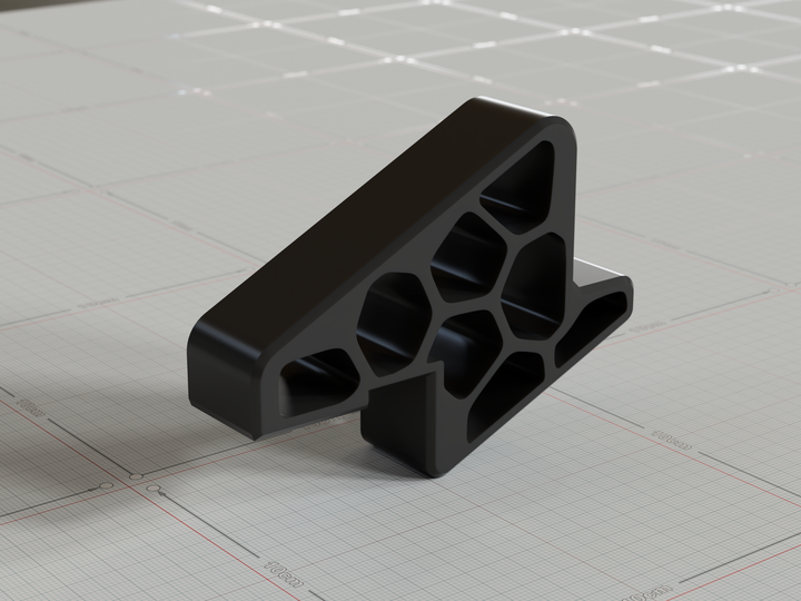 Стопор-фіксатор для вікна та балконних дверей 3D-друк Обмежувач від протягів без свердління - зображення 2