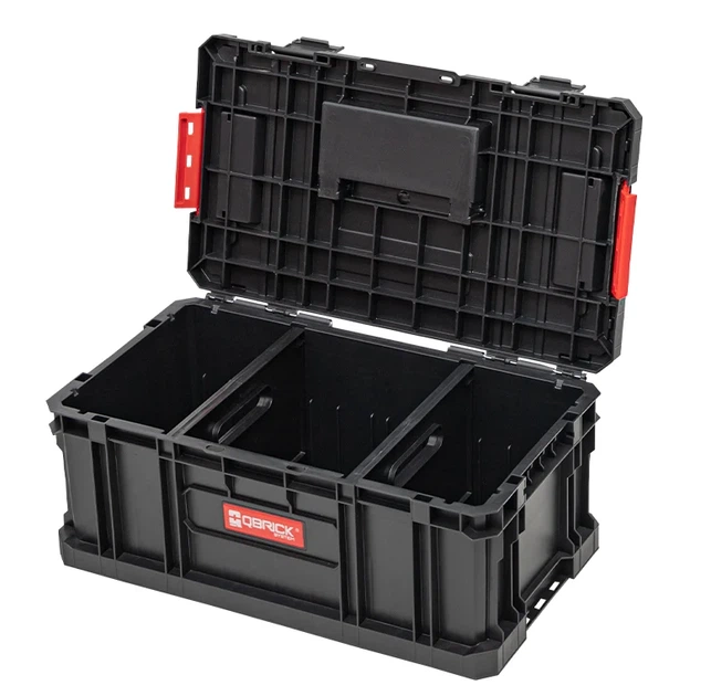 Ящик для инструментов Qbrick System TWO Toolbox Plus Vario 2 отделения полиамид 5901238258599 - изображение 2