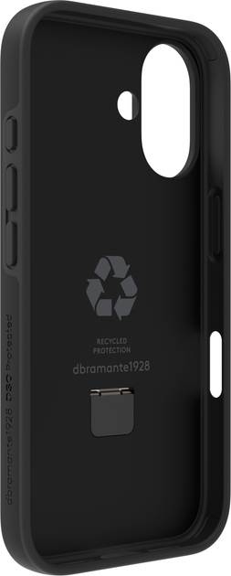 Чохол для смартфона Dbramante1928 Iceland Ultra D3O MagSafe Kickstand для Apple iPhone 16 Black (IUK1BL006290) - зображення 2