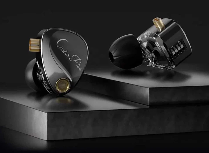 KZ Castor Bass Pro (No Mic, Tuning Switches) – In-Ear Monitor навушники з подвійними динамічними драйверами і перемикачами налаштування для Hi-Fi звуку з потужним басом - изображение 2