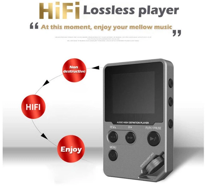 MP3 плеєр Mrobo C5 DSD256 Bluetooth Hi-Fi 8Gb + 64 Gb Type C - Фото 3 MP3 плеєр Mrobo C5 DSD256 Bluetooth Hi-Fi 8Gb + 64 Gb Type C - изображение 3