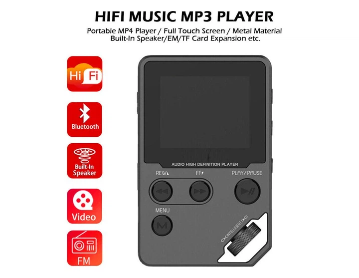 MP3 плеєр Mrobo C5 DSD256 Bluetooth Hi-Fi 8Gb + 64 Gb Type C - Фото 4 MP3 плеєр Mrobo C5 DSD256 Bluetooth Hi-Fi 8Gb + 64 Gb Type C - изображение 4