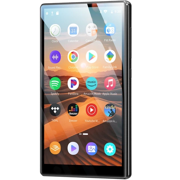 Аудіоплеєр OilSky M501 Pro з підтримкою Hi-Res Lossless, 96 ГБ, MTK 6762, Bluetooth 5.0, Wi-Fi, Android 13, 2500 mAh - изображение 2