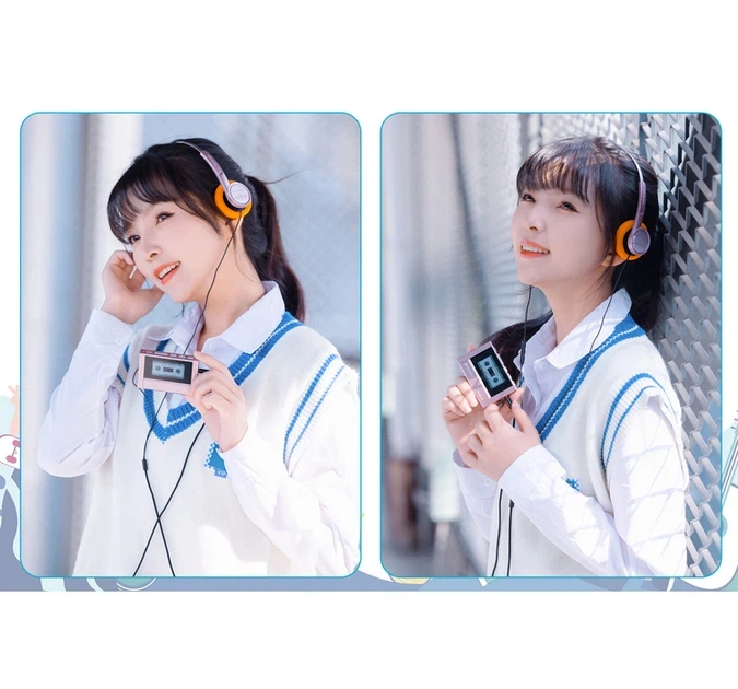 Аудіоплеєр Fiio SnowSky Echo Mini – Hi-Fi: Ретро-Шик, Подвійний CS43131 та Bluetooth 5.3 Pink - зображення 6