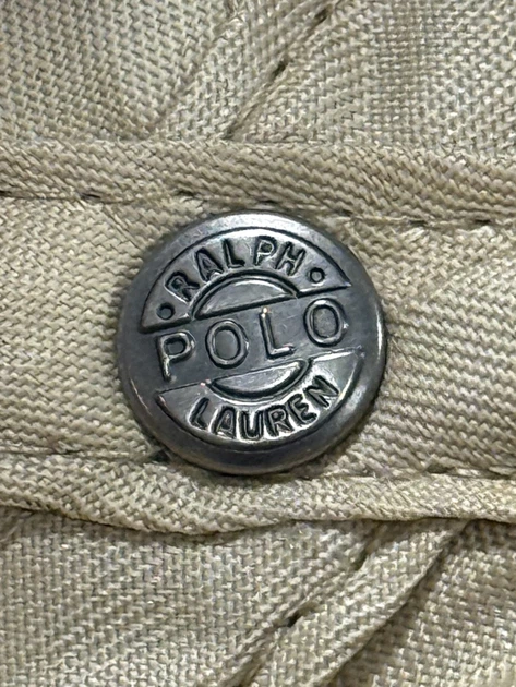 Кепка Polo Ralph Lauren из хлопка бежевого цвета размер регулируется - изображение 4