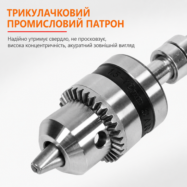 Ручная дрель Sanou 1.5-10 мм - для точных работ - RDS-151R - изображение 5