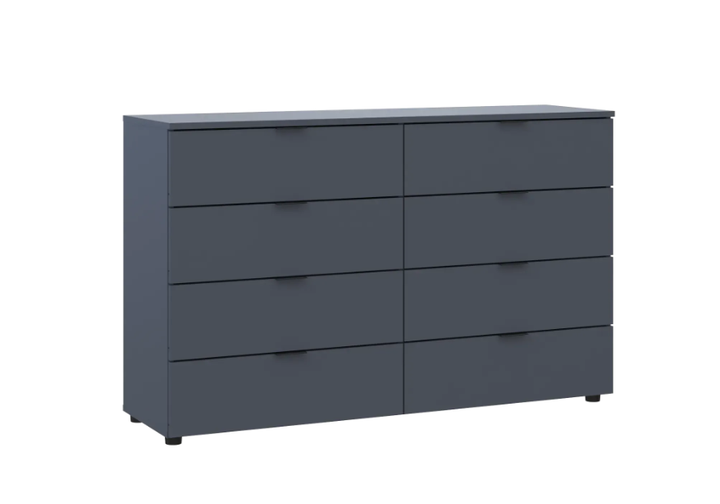 Комод Doros Рон 8 Графіт 8 Ящиків 130х38х81 (41516173) - Фото 4 Комод Doros Рон 8 Графіт 8 Ящиків 130х38х81 (41516173) - зображення 4
