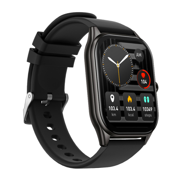 Умные спортивные часы с поддержкой звонков 1.955 дюйма черные Hoco Y41 Bluetooth 5.3 IP67 300 мАч - Фото 1 Умные спортивные часы с поддержкой звонков 1.955 дюйма черные Hoco Y41 Bluetooth 5.3 IP67 300 мАч - изображение 1