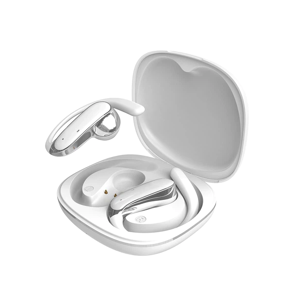 Bluetooth гарнитура TWS Wiwu Ai303 серый 360° звук AI-перевод до 36 часов автономности - изображение 3