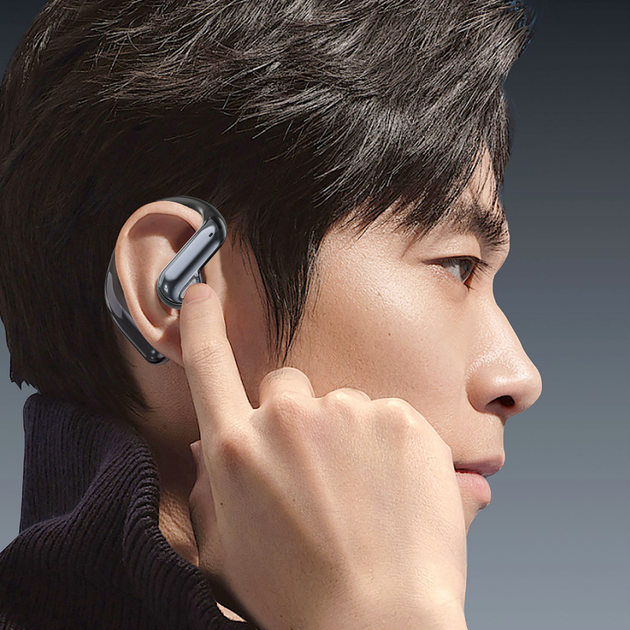 Bluetooth гарнитура TWS Earldom OWS1 беспроводные наушники для аудио - изображение 8
