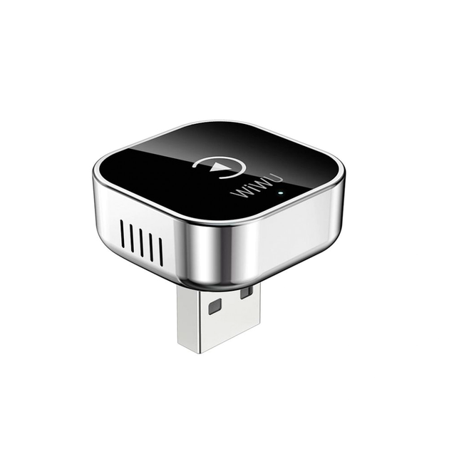 Адаптер CarPlay Wiwu Wi-CP003 USB-A USB-C 5 В 14 7 г для автомобиля с Hi-Fi аудиосистемой и голосовым помощником - изображение 3