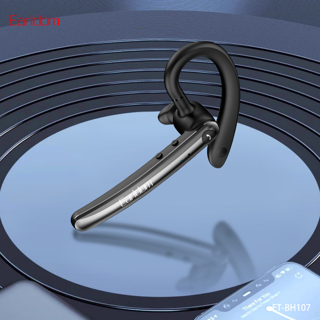 Bluetooth гарнитура Earldom ET-BH107 с микрофоном и функцией управления для прослушивания музыки и звонков - изображение 10