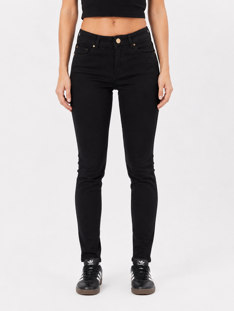 Джинсы женские skinny Mango размер 34 черные 26127703 - изображение 3