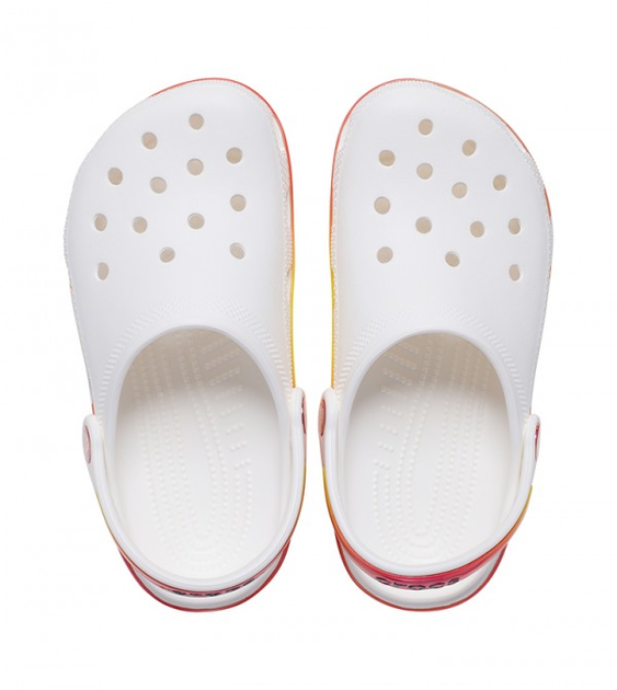 Дитячі крокси Crocs kids Classic Reflector Clog Red/Multi (33/34, червоний) - Фото 3 Дитячі крокси Crocs kids Classic Reflector Clog Red/Multi (33/34, червоний) - изображение 3