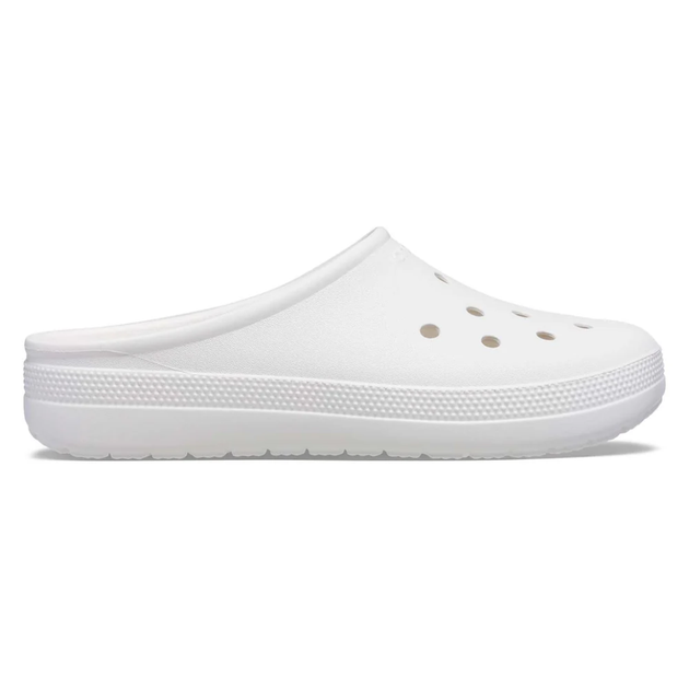 Жіночі крокси Crocs Classic Low Profile Clog White (37-38, білий) - изображение 3
