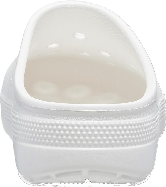 Жіночі крокси Crocs Classic Low Profile Clog White (37-38, білий) - изображение 6