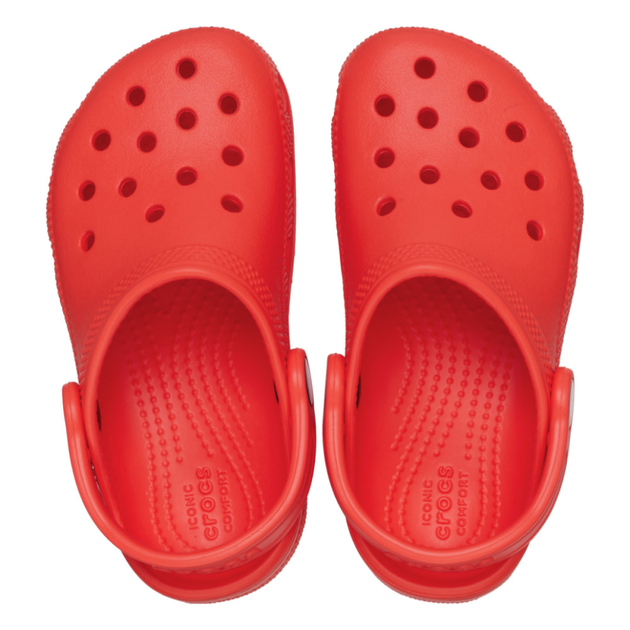Дитячі крокси для дівчинки Crocs Classic Starfish Red (22/23, червоний) - Фото 4 Дитячі крокси для дівчинки Crocs Classic Starfish Red (22/23, червоний) - изображение 4