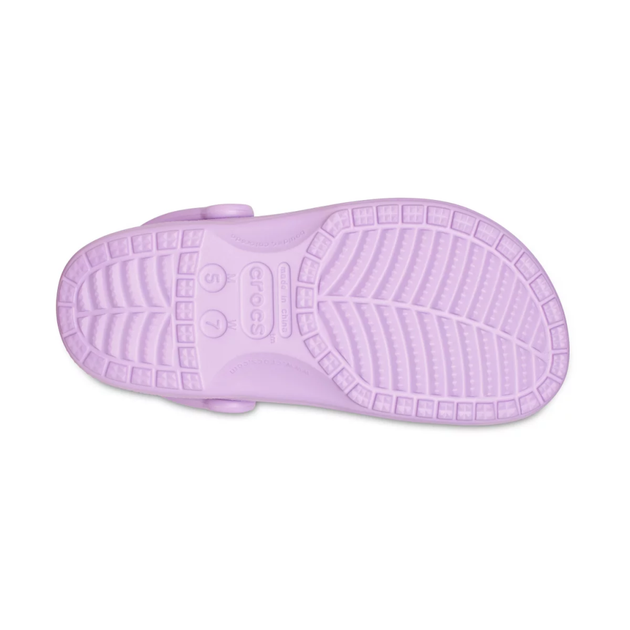 Дитячі крокси для дівчинки Crocs Baya Orchid Lavender (28/29, лавандовий) - Фото 5 Дитячі крокси для дівчинки Crocs Baya Orchid Lavender (28/29, лавандовий) - изображение 5