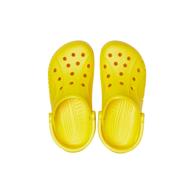 Дитячі крокси для дівчинки Crocs Baya Yellow (28/29, жовтий) - Фото 4 Дитячі крокси для дівчинки Crocs Baya Yellow (28/29, жовтий) - изображение 4