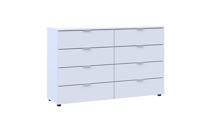 Комод Doros Рон 8 Білий 8 Ящиків 130х38х81 (41516172) - изображение 4