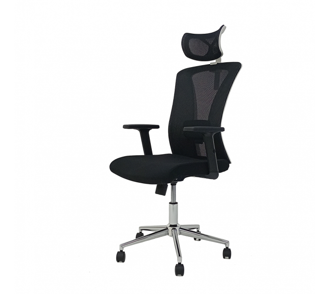 Крісло Barsky Mesh White/Black BM-04 - изображение 2