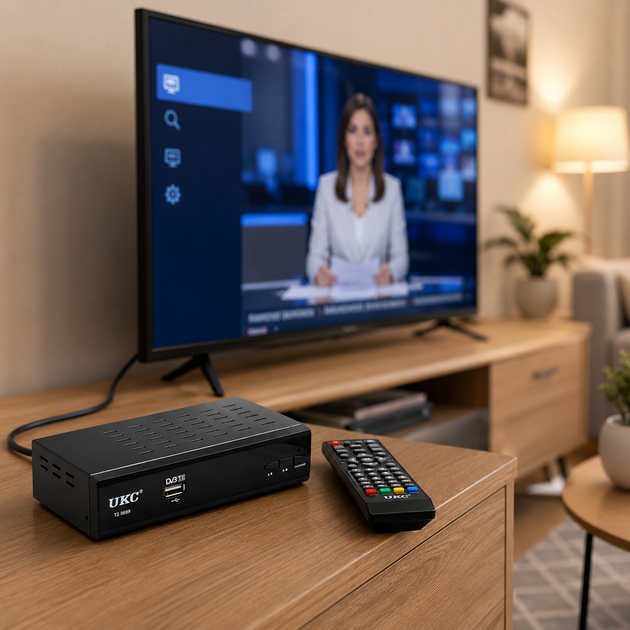 Цифровой Т2 тюнер DVB-T2 с поддержкой Wi-Fi, HDMI, USB и Full HD 1080P - изображение 2