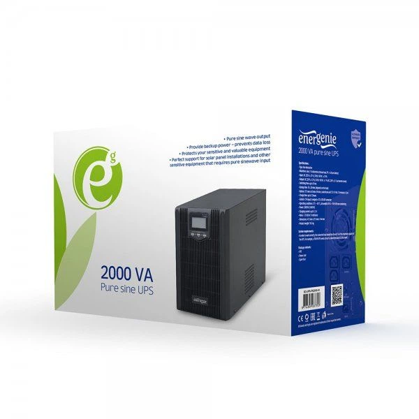 Джерело безперебійного живлення EnerGenie EG-UPS-PS2000-01 - изображение 4