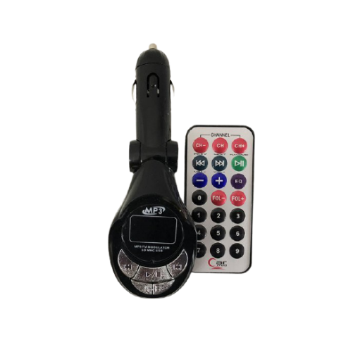 Автомобільний MP3 Трансмітер FM-модулятор P01D 2USB black - Фото 1 Автомобільний MP3 Трансмітер FM-модулятор P01D 2USB black - зображення 1