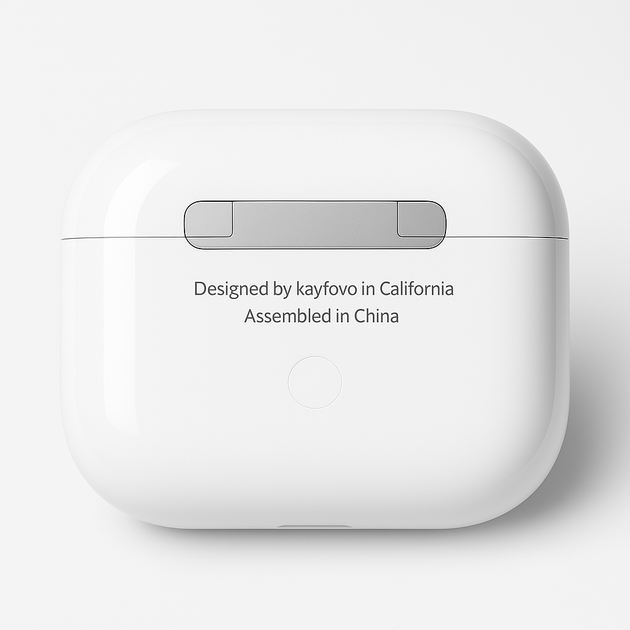 Наушники беспроводные Air 3 TWS вкладыши Bluetooth с микрофоном сенсорные для iOS и Android с беспроводным зарядным кейсом мгновенное подключение для звонков и музыки Kayfovo AE3 - изображение 6