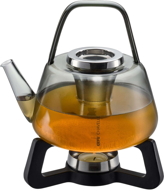Czajnik do herbaty Gefu Chavelle z podgrzewaczem 1.2 l (4006664129077) - Zdjęcie 3 Czajnik do herbaty Gefu Chavelle z podgrzewaczem 1.2 l (4006664129077) - obraz 3