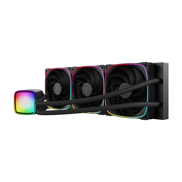 Система водяного охлаждения GeometricFuture Eskimo Pro 420 Black - изображение 5