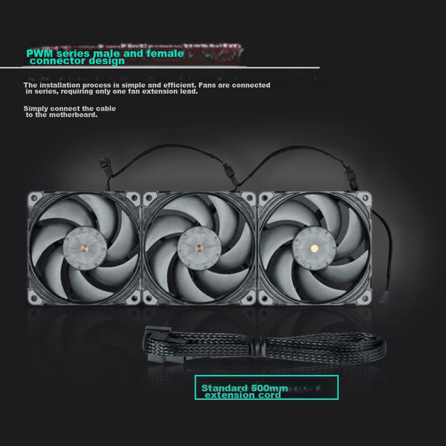 Вентилятор Phanteks T30 120 мм PWM - изображение 9
