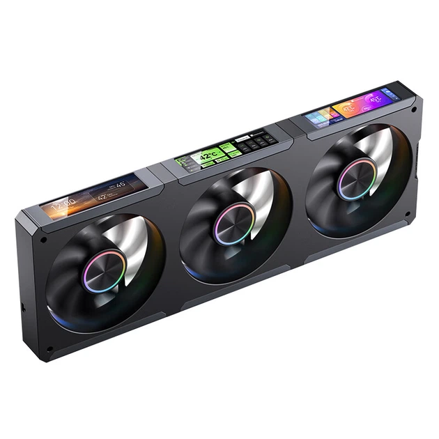 Вентилятор Jonsbo ZC-360B ARGB 120 мм Black - зображення 2