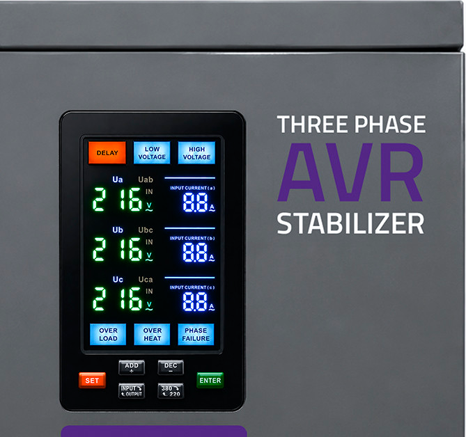 Stabilizator napięcia Qoltec automatyczny AVR 30kVA Expert Line (5901878519098) - obraz 6
