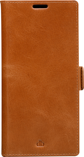 Etui książkowe na smartfon Dbramante1928 Copenhagen Slim do Samsung Galaxy S22 Ultra Tan (CSSUGT001437) - obraz 2