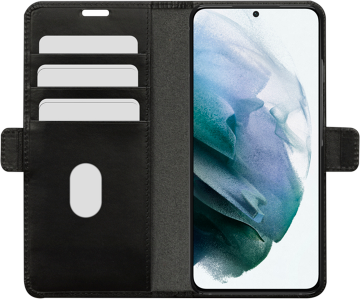Etui portfelowe na smartfon Dbramante1928 Lynge do Samsung Galaxy S21 Plus Black (LYSPGTBL1241) - obraz 2