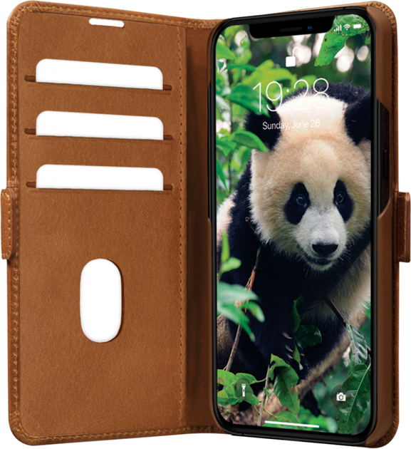 Etui portfelowe na smartfon Dbramante1928 Copenhagen do Apple iPhone 14 Plus Tan (CS67GT001576) - obraz 2