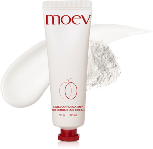Крем для волос MOEV ANNURCATIN No Sebum Hair Cream против жирности и для легкой укладки 30 г (8809918991361) - изображение 2
