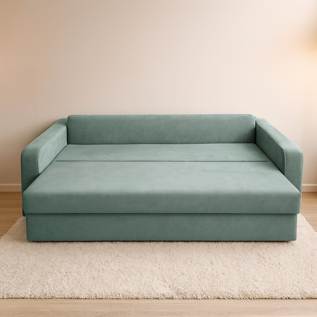 Диван Polyatskiy Eco Sofa тканина Категорії 5 1500 × 1900 мм зелений - Фото 5 Диван Polyatskiy Eco Sofa тканина Категорії 5 1500 × 1900 мм зелений - зображення 5