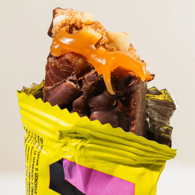 Батончик Cashew Caramel без сахара без глютена FIZI 40 г - Фото 2 Батончик Cashew Caramel без сахара без глютена FIZI 40 г - изображение 2
