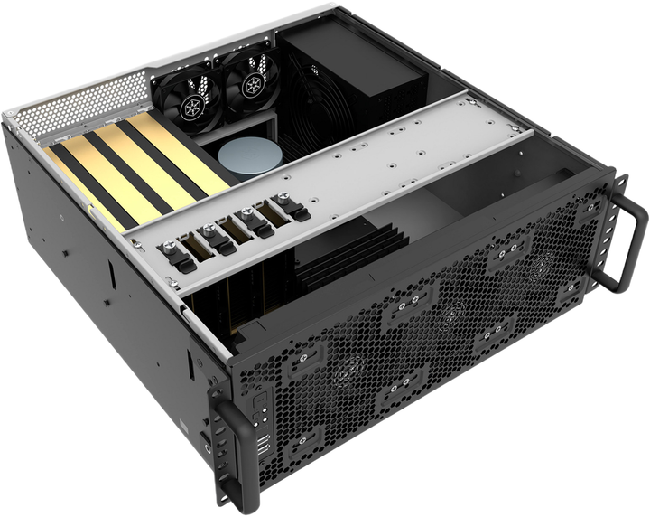 Obudowa Silverstone RM4A 4U Black (4710679819501) - Zdjęcie 10 Obudowa Silverstone RM4A 4U Black (4710679819501) - obraz 10