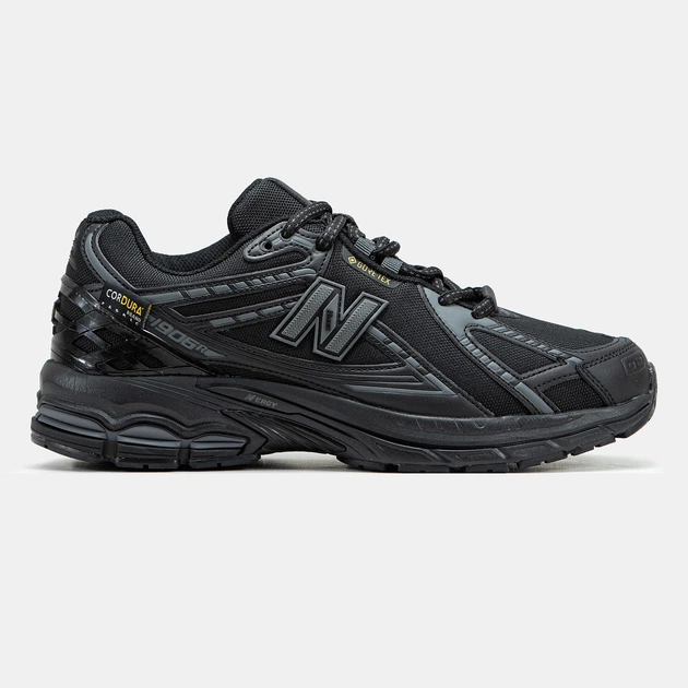 Кросівки New Balance 1906R All Black | Gore-Tex | Термо 43 - изображение 5
