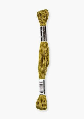 Нитки муліне Luca-S Колір жовтий 326 - изображение 2