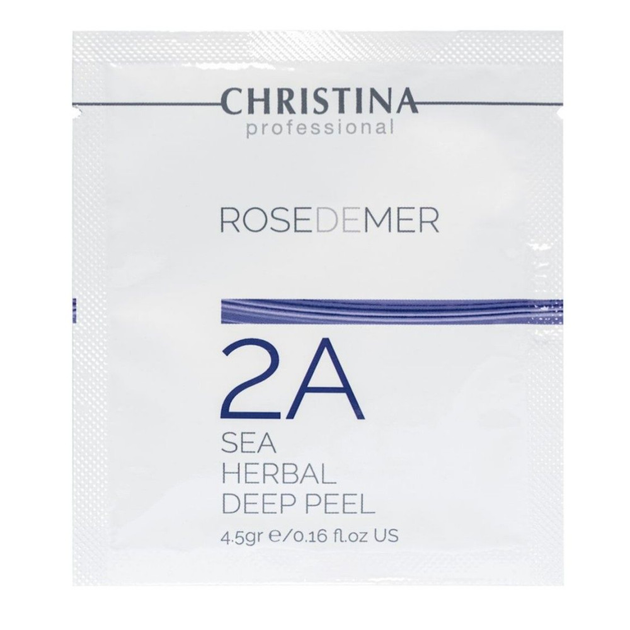 Christina Rose de Mer - 2а Sea Herbal Deep Peel, 4.5g кораловий пілінг (порошок) - Фото 1 Christina Rose de Mer - 2а Sea Herbal Deep Peel, 4.5g кораловий пілінг (порошок) - зображення 1