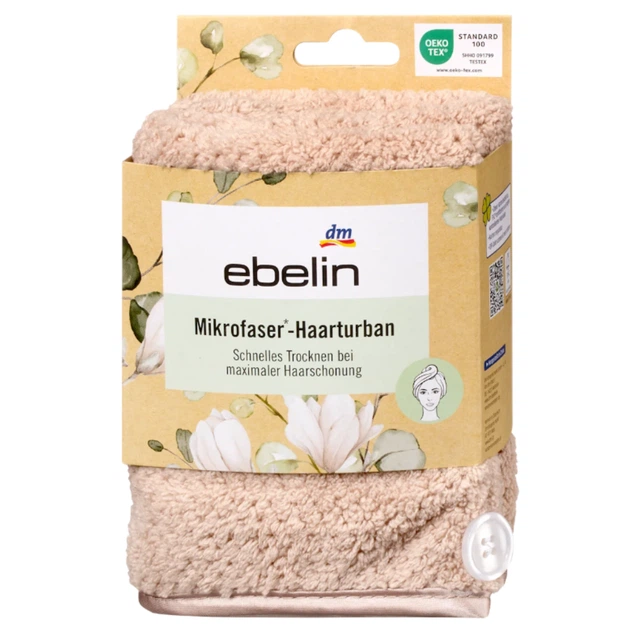 Тюрбан ebelin из микрофибры для волос - Фото 1 Тюрбан ebelin из микрофибры для волос - изображение 1