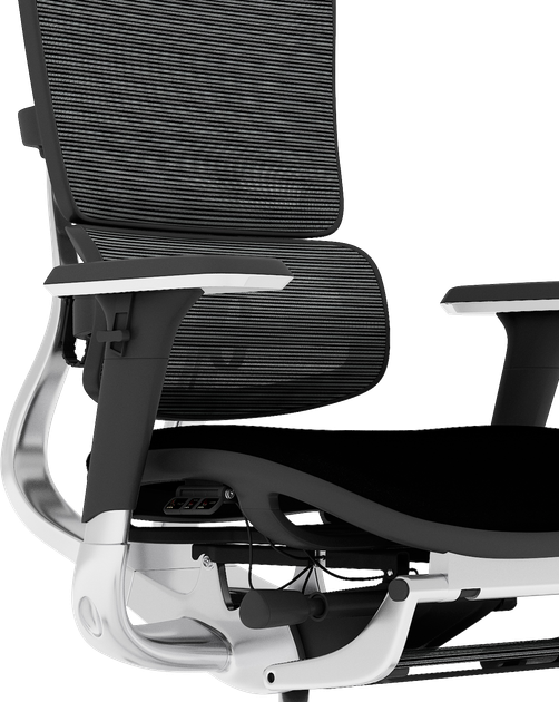 Офисное эргономичное кресло GT Racer X-801L Black (W-21, B-41) - Фото 2 Офисное эргономичное кресло GT Racer X-801L Black (W-21, B-41) - изображение 2