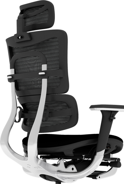 Офисное эргономичное кресло GT Racer X-801L Black (W-21, B-41) - Фото 3 Офисное эргономичное кресло GT Racer X-801L Black (W-21, B-41) - изображение 3