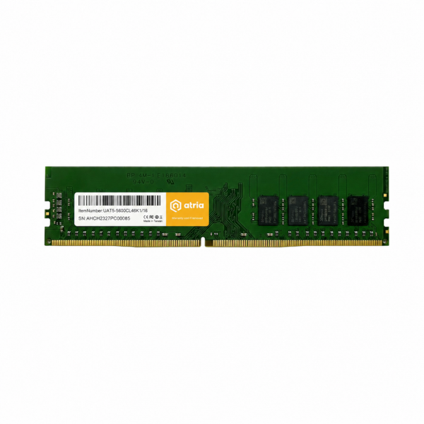 Модуль пам'яті atria uat5-5600cl46k1/16 - Фото 1 Модуль пам'яті atria uat5-5600cl46k1/16 - изображение 1